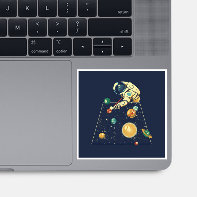 Billiard Ball Solar System-None-Glossy-Sticker-tobefonseca