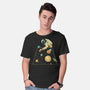 Billiard Ball Solar System-Mens-Basic-Tee-tobefonseca