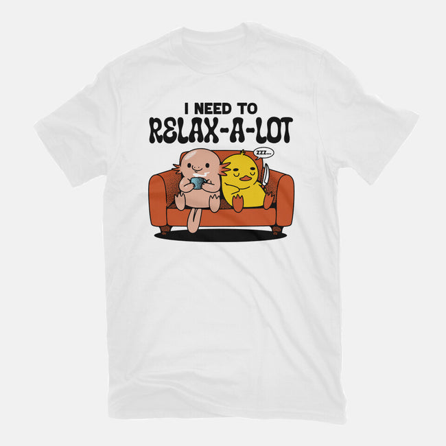 I Need To Relax A Lot-Womens-Fitted-Tee-tobefonseca