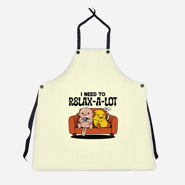 I Need To Relax A Lot-Unisex-Kitchen-Apron-tobefonseca