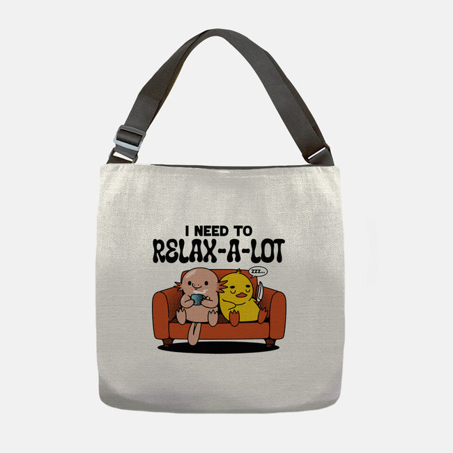 I Need To Relax A Lot-None-Adjustable Tote-Bag-tobefonseca