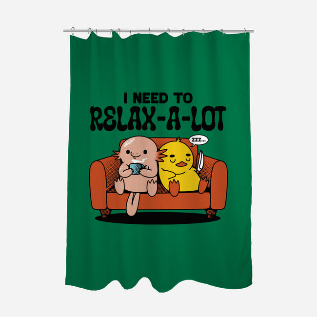 I Need To Relax A Lot-None-Polyester-Shower Curtain-tobefonseca