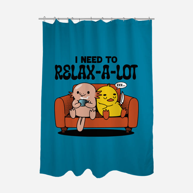 I Need To Relax A Lot-None-Polyester-Shower Curtain-tobefonseca