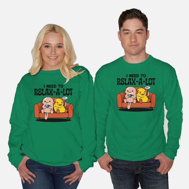 I Need To Relax A Lot-Unisex-Crew Neck-Sweatshirt-tobefonseca