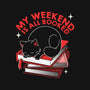 My Weekend Is All Booked-Unisex-Baseball-Tee-tobefonseca