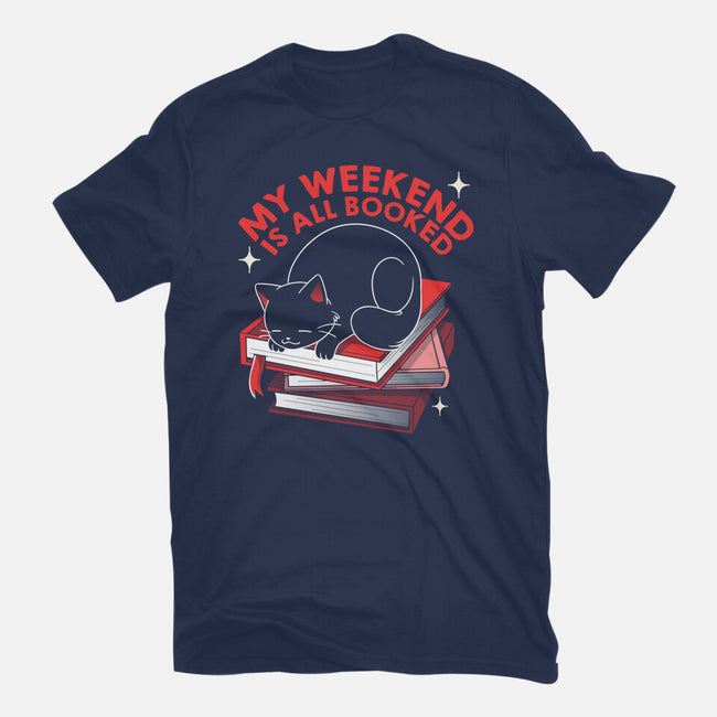 My Weekend Is All Booked-Mens-Basic-Tee-tobefonseca