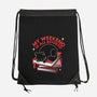 My Weekend Is All Booked-None-Drawstring-Bag-tobefonseca