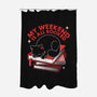 My Weekend Is All Booked-None-Polyester-Shower Curtain-tobefonseca