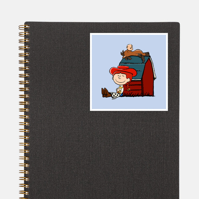 Happiness Is When She Loved Me-None-Glossy-Sticker-DrawnByBryan