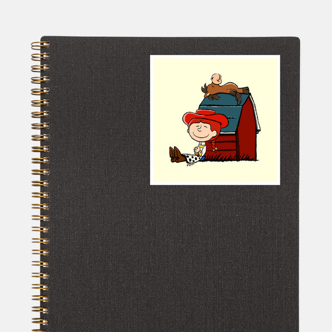 Happiness Is When She Loved Me-None-Glossy-Sticker-DrawnByBryan