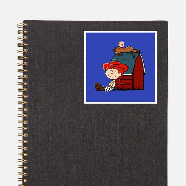 Happiness Is When She Loved Me-None-Glossy-Sticker-DrawnByBryan