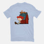Happiness Is When She Loved Me-Mens-Heavyweight-Tee-DrawnByBryan