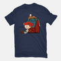 Happiness Is When She Loved Me-Mens-Basic-Tee-DrawnByBryan