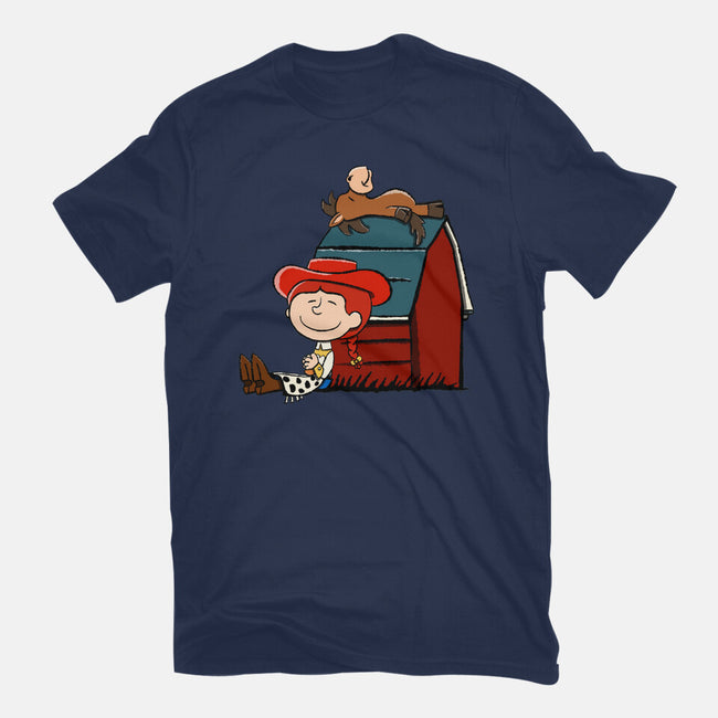 Happiness Is When She Loved Me-Youth-Basic-Tee-DrawnByBryan