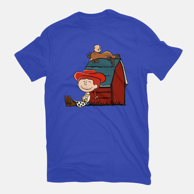 Happiness Is When She Loved Me-Mens-Heavyweight-Tee-DrawnByBryan