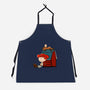 Happiness Is When She Loved Me-Unisex-Kitchen-Apron-DrawnByBryan