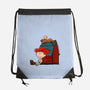Happiness Is When She Loved Me-None-Drawstring-Bag-DrawnByBryan