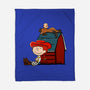 Happiness Is When She Loved Me-None-Fleece-Blanket-DrawnByBryan
