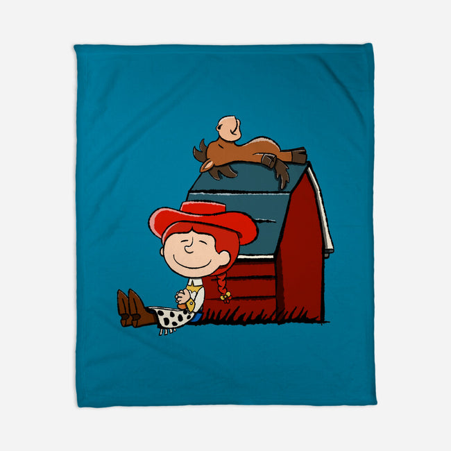 Happiness Is When She Loved Me-None-Fleece-Blanket-DrawnByBryan