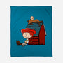Happiness Is When She Loved Me-None-Fleece-Blanket-DrawnByBryan