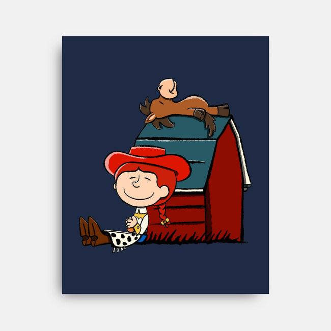 Happiness Is When She Loved Me-None-Stretched-Canvas-DrawnByBryan