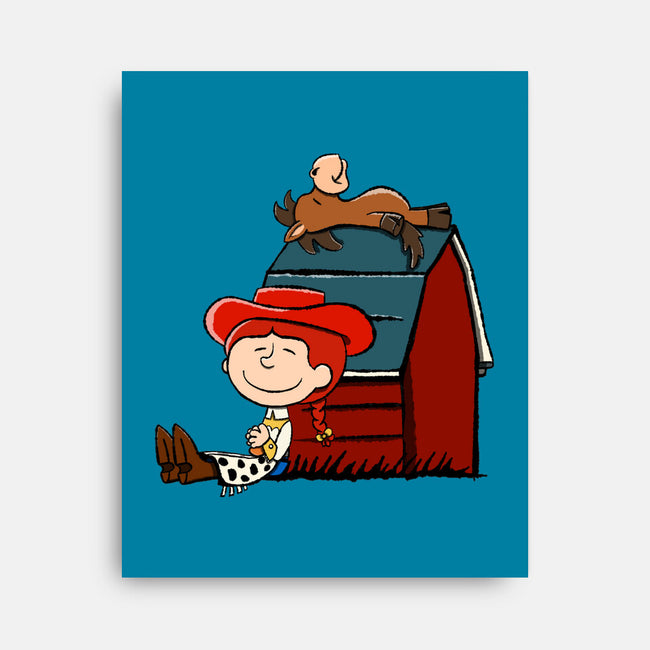 Happiness Is When She Loved Me-None-Stretched-Canvas-DrawnByBryan