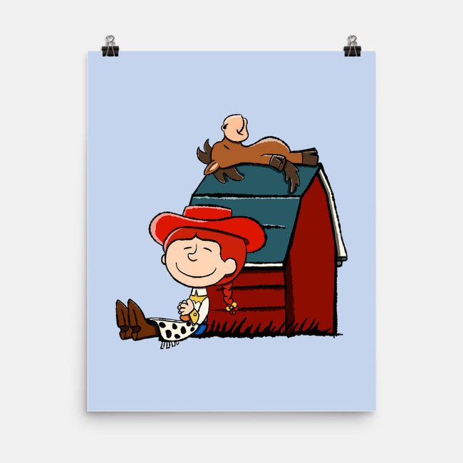 Happiness Is When She Loved Me-None-Matte-Poster-DrawnByBryan