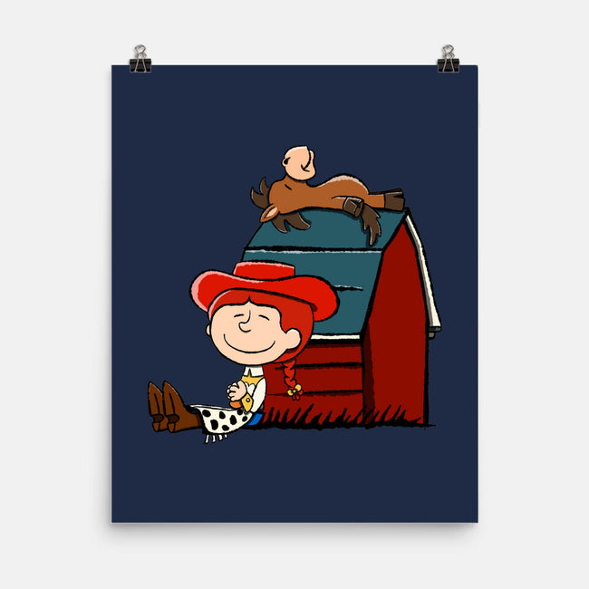Happiness Is When She Loved Me-None-Matte-Poster-DrawnByBryan