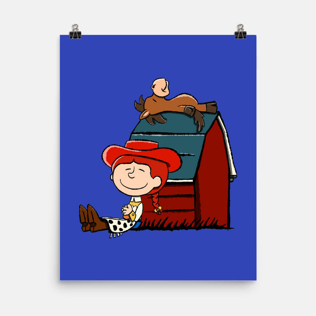 Happiness Is When She Loved Me-None-Matte-Poster-DrawnByBryan