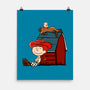Happiness Is When She Loved Me-None-Matte-Poster-DrawnByBryan