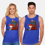 Happiness Is When She Loved Me-Unisex-Basic-Tank-DrawnByBryan
