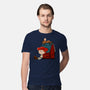 Happiness Is When She Loved Me-Mens-Premium-Tee-DrawnByBryan