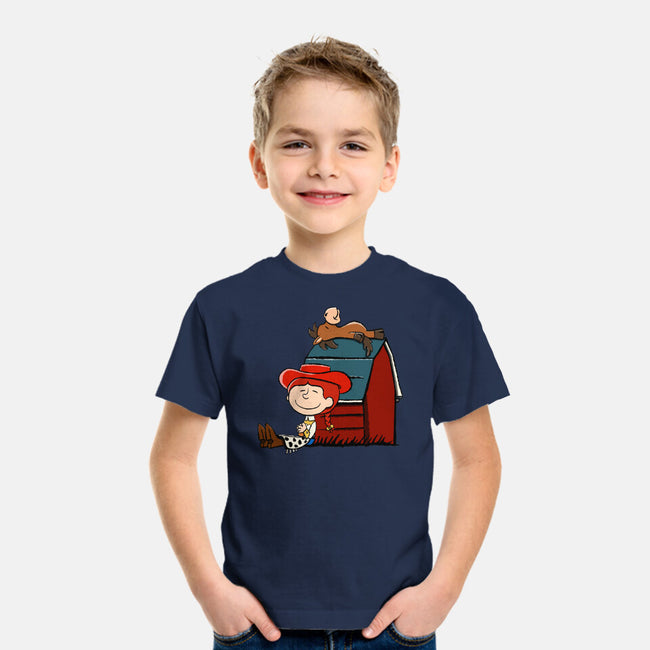 Happiness Is When She Loved Me-Youth-Basic-Tee-DrawnByBryan
