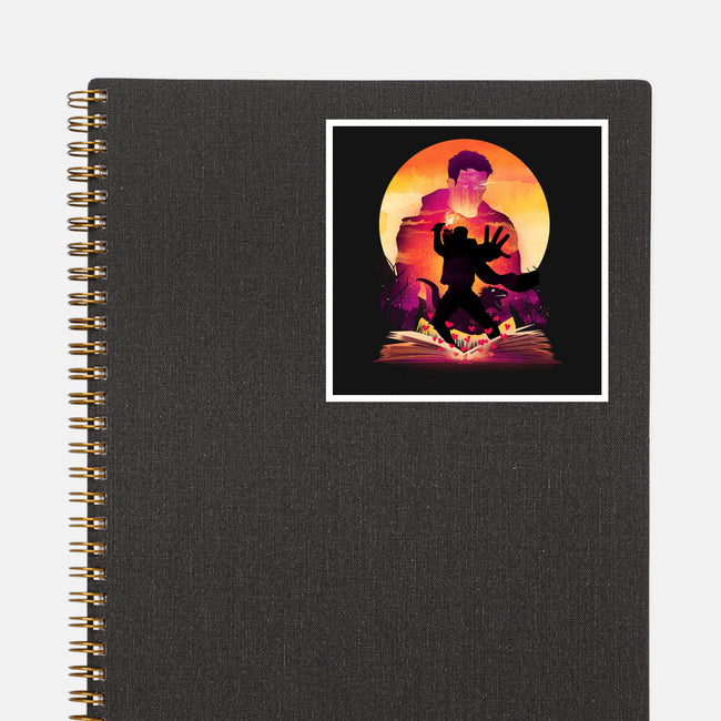 Book Of Dungeon Crawler-None-Glossy-Sticker-dandingeroz