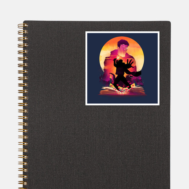 Book Of Dungeon Crawler-None-Glossy-Sticker-dandingeroz