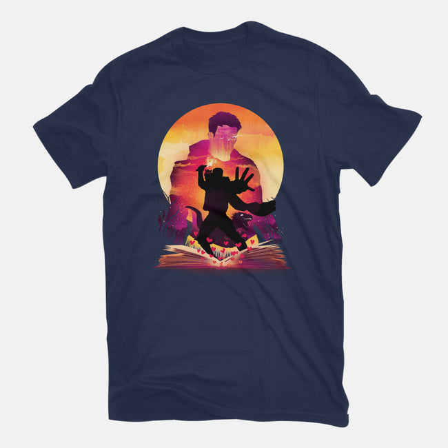 Book Of Dungeon Crawler-Womens-Fitted-Tee-dandingeroz