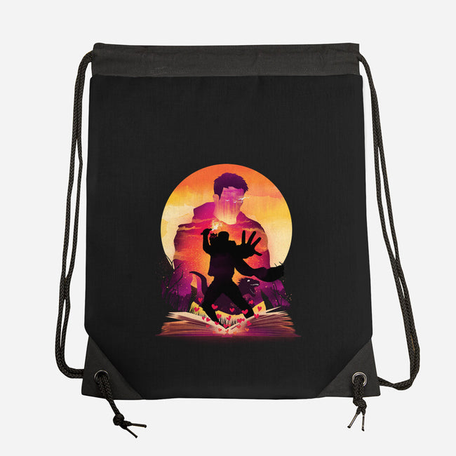 Book Of Dungeon Crawler-None-Drawstring-Bag-dandingeroz