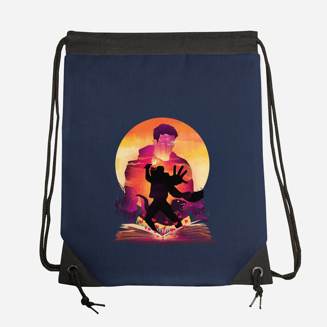 Book Of Dungeon Crawler-None-Drawstring-Bag-dandingeroz
