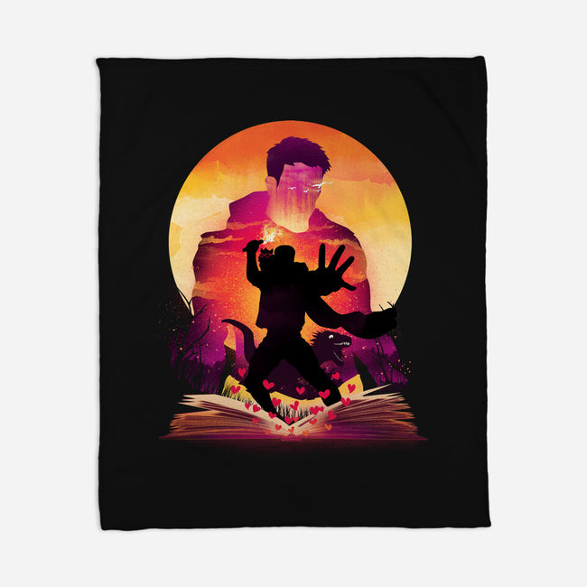 Book Of Dungeon Crawler-None-Fleece-Blanket-dandingeroz