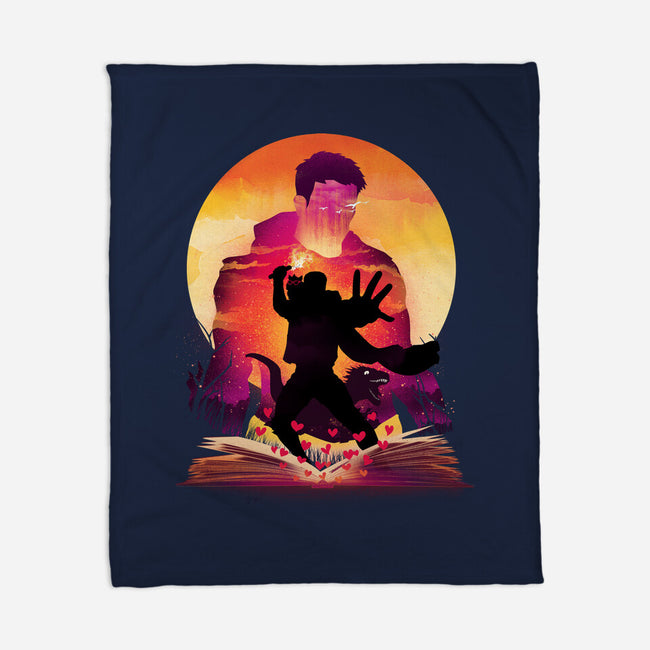 Book Of Dungeon Crawler-None-Fleece-Blanket-dandingeroz