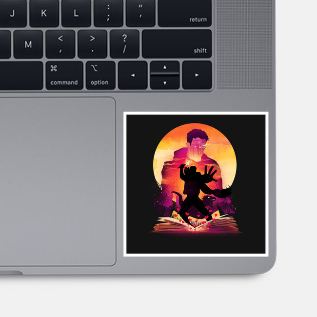 Book Of Dungeon Crawler-None-Glossy-Sticker-dandingeroz