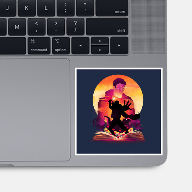 Book Of Dungeon Crawler-None-Glossy-Sticker-dandingeroz