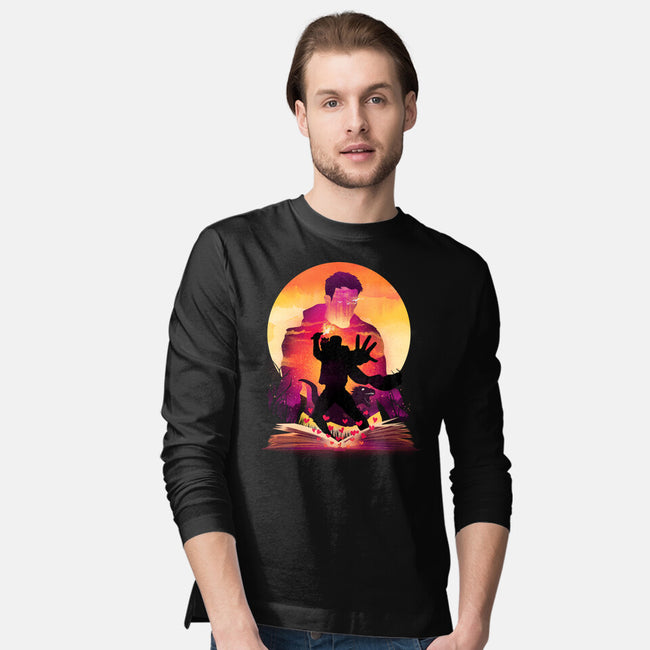 Book Of Dungeon Crawler-Mens-Long Sleeved-Tee-dandingeroz