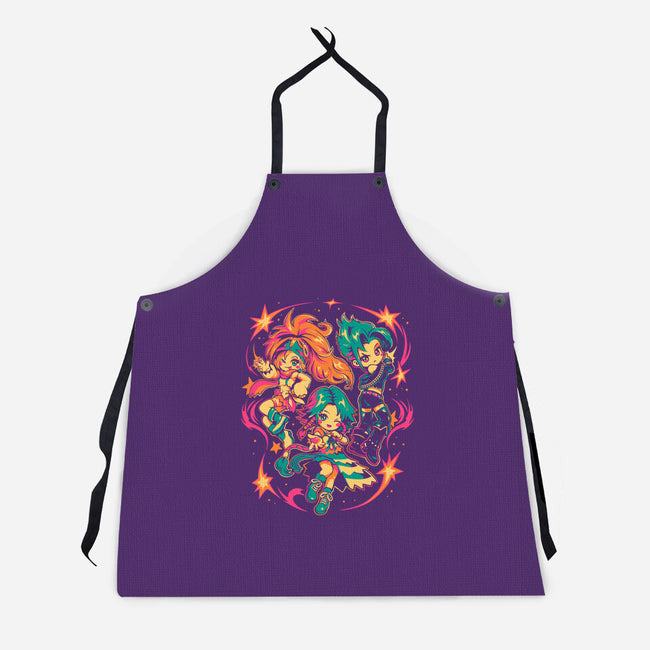 Crystal Crew-Unisex-Kitchen-Apron-Arigatees