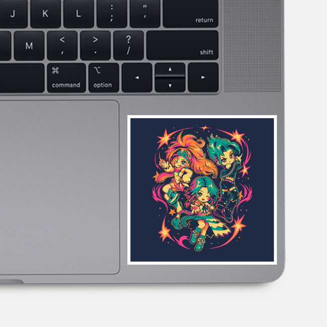 Crystal Crew-None-Glossy-Sticker-Arigatees