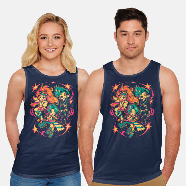 Crystal Crew-Unisex-Basic-Tank-Arigatees