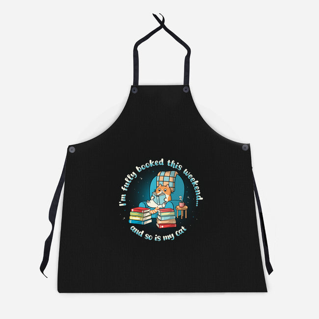 Fully Booked This Weekend-Unisex-Kitchen-Apron-Freecheese