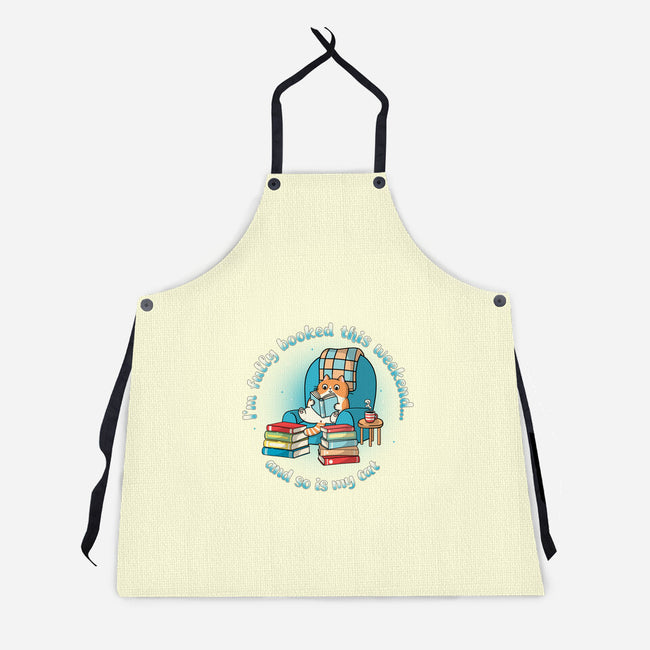 Fully Booked This Weekend-Unisex-Kitchen-Apron-Freecheese