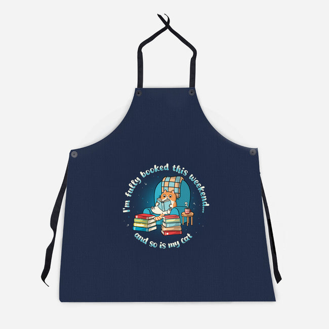 Fully Booked This Weekend-Unisex-Kitchen-Apron-Freecheese