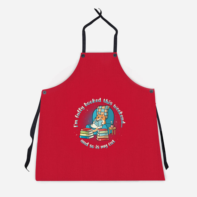 Fully Booked This Weekend-Unisex-Kitchen-Apron-Freecheese